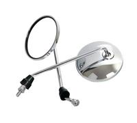 Specchietto Retrovisore Moto, 2 Pezzi/coppia, Specchietto Retrovisore Bicicletta Elettrica Specchietto Scooter Elettrico Specchietto Rotondo 8 Mm Retrovisore