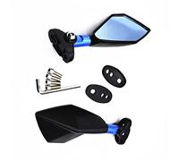 Specchietto Retrovisore Moto In Alluminio Universale Laterale In Vetro Blu Per CBR929RR CBR954RR CB1000R CBR 1000 929 954