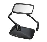 Specchietto Retrovisore Moto Per Kawasaki Per VN2000 Coppia Specchietti Retrovisori Moto 10 Mm Filettati Specchietti Retrovisori Rettangolari Neri Specchietti Moto(Black)