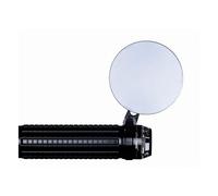 Specchietto retrovisore moview spy senza vetro per manubri da 22 mm e 1 pollice