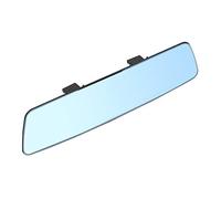 Specchietto Retrovisore Panoramico,universale Senza Telaio Specchietto Retrovisore Antiriflesso Vetro Blu Panorama Centrale Interno Specchietto Retrovisore Auto Visione Ampia Specchio Curvo 280x72mm