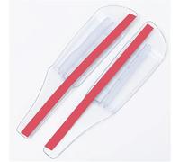 Specchietto retrovisore per auto, con guida d'aria, specchietto retrovisore universale, protezione antipioggia, aria per camion Copertura protettiva per finestrini antipioggia(2pcs Transparent)