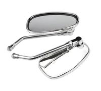 Specchietto retrovisore per auto elettrica da moto, 2 pezzi, in lega di alluminio e ferro modificato, con motivo leopardato, 10 mm Retrovisore