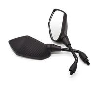 Specchietto retrovisore Per Benelli TRK 502 702 502 521x502X TRK502 MOTORCYCLE 8/10 Mm Regolaadale Universal Retroabale Spesso Posteriore Vista Posteriore Specchi Di Vista Posteriore(Carbon fibers)