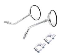 Specchietto retrovisore per bici - Specchietto retrovisore per bici, Riflettore per manubrio da ciclismo | Specchietto retrovisore sicuro per ciclismo, lente convessa vintage antiurto con visione chia