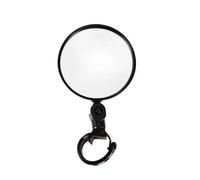Specchietto Retrovisore Per Bicicletta E Moto, Girevole A 360°, Regolabile, Ellittico, Per Accessori Bici Da Strada Morsetto Adattatore