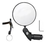Specchietto retrovisore per bicicletta - Lente in vetro pieghevole e convessa,Specchio per manubrio - Per mountain bike bici da corsa e-bike e moto