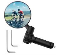 Specchietto retrovisore per bicicletta, sinistro, 1 pezzo. Specchietto retrovisore universale per bici elettriche, specchio bici regolabile a 360°, manubrio 16,8-20 mm