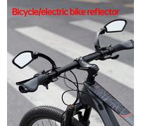 Specchietto retrovisore per bicicletta, specchietto retrovisore convesso regolabile, specchietto piatto, accessori per ciclismo all'aperto, mountain bike, bicicletta elettrica, disponibile lato sinist