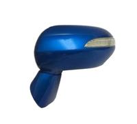 Specchietto Retrovisore Per Fit Per Jazz 2005-2008 Gd1 Gd3 Per City 2007-2008 Gd6 Gd8 Specchietto Retrovisore Esterno Auto A 5 Pin Con Indicatore Direzione Specchio Retrovisore(Blu,Sinistra)
