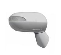 Specchietto Retrovisore Per Fit Per Jazz 2005-2008 Gd1 Gd3 Per City 2007-2008 Gd6 Gd8 Specchietto Retrovisore Esterno Auto A 5 Pin Con Indicatore Direzione Specchio Retrovisore(BIANCO,Giusto)