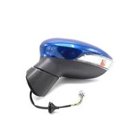 Specchietto Retrovisore Per Ford Fiesta 2009-2015 Gruppo Specchietto Retrovisore Specchietti Retrovisori Laterali Auto Regolazione Lente 5 Cavi Specchio Esterno(1pcs bule left)