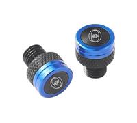 Specchietto Retrovisore Per Gilera GP800 Fuoco Nexus 500 Runner 50 125 200 Tappi Foro Specchio(Blue)