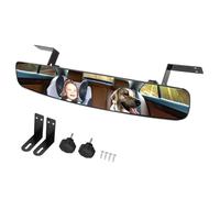 Specchietto Retrovisore per Golf Cart, Convesso Vista Panoramica Grandangolare da 180 Gradi UTV Specchietto Retrovisore Centrale Interno Sostituzione per Camion SUV Auto