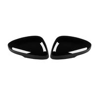 specchietto retrovisore Per Honda Per Civic 11th 2022 ABS 2 Per pezzi Copri specchietto retrovisore laterale in fibra di carbonio Tappi retrovisori(Nero)