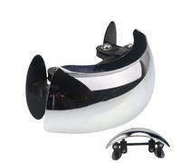 Specchietto retrovisore per moto, angolo totale, grandangolare, montaggio regolabile per angolo morto, copertura ATV scooter, manubrio bicicletta