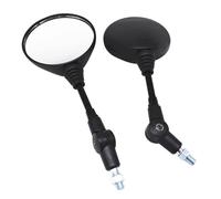 Specchietto Retrovisore Per Moto Pieghevole Rotondo Da 2 Pezzi, 10 Mm, In Alluminio, Per Harley Per Davidson