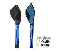 Specchietto retrovisore per moto Specchietti Retrovisori Per Manubrio Moto Antiriflesso Blu Per SUZUKI GSXS750 GSXS1000 GSXS-750 GSXS-1000(002)