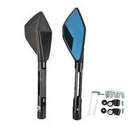 Specchietto retrovisore per moto Specchietti Retrovisori Per Manubrio Moto Antiriflesso Blu Per SUZUKI GSXS750 GSXS1000 GSXS-750 GSXS-1000(001)