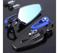 Specchietto Retrovisore per Moto Specchietti Retrovisori Specchietti Laterali per H&Onda Africa Twin CRF 1100 1000 L CRF1100L CRF1000L(Blu,X-2)