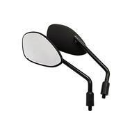Specchietto retrovisore per moto Specchietto Retrovisore Per Moto Shadow VT600 750 CBF190 Cafe Racer ABS 8/10 Mm(Black)