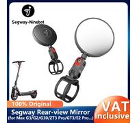 Specchietto retrovisore per Ninebot di Segway MAX G3 G2 G30 ZT3 Pro GT3 F3 Pro E3 E2 Pro Scooter Originale 360 ° Specchi convessi di rotazione