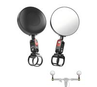 Specchietto retrovisore per scooter compatibile con Segway Ninebot e tutti i KickScooter Max G30 G2 G3 ZT3 PRO GT3 F3 E3 (tranne Air T15), grandangolo regolabile