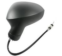 Specchietto Retrovisore per Seat Ibiza 2008-2012 Meccanico Nero Sinistro
