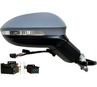 Specchietto Retrovisore per Volkswagen Golf 8 Viii 13+3 Pin Richiudibile Destro