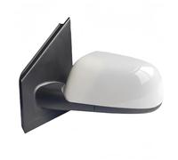 Specchietto Retrovisore Riscaldato Per VW Per POLO MK4 2002-2003-2004-2005, Gruppo Specchietto Retrovisore Laterale A 5 Fili Accessori per auto(Bianca,Sinistra)