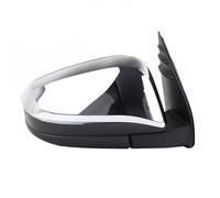 Specchietto Retrovisore Sinistra Destra Specchietto Retrovisore Laterale Assemblaggio Pieghevole Indicatori Direzione LED Per Toyota Per Hilux 15 Specchietto laterale(Argento,3 Wire R)