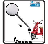 Specchietto retrovisore sinistro cromato originale Piaggio per Vespa LX 125 150 50 4T