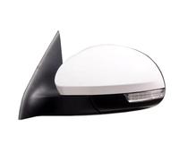 Specchietto Retrovisore Sinistro Elettrico Per VW Per Tiguan 2009-2016 Side Specchio Retrovisore Telaio Di Montaggio Lente In Vetro Indicatore Di Direzione Lampada(12Pins white left)