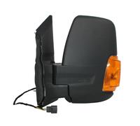 SPECCHIETTO RETROVISORE SINISTRO FORD TRANSIT ELETTRICO FANALE ARANCIONE DA 2014