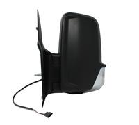 PRASCO specchio retrovisore esterno ME9197384 sinistro elettrico convesso riscaldato nero