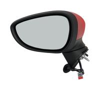 Specchietto Retrovisore Specchietto Retrovisore Laterale Riscaldato Illuminato Rosso Magico ESC A 6 Fili Accessori Per Ford Fiesta 2008-2012 Specchio Esterno(1pc left)