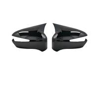 Specchietto Retrovisore Specchietto retrovisore per Auto per Civic per 8th di ottava Generazione 2006-2012 Calotte Copri specchietti Stile Bat ricambi Auto Calotta Specchio Retrovisore(Black)