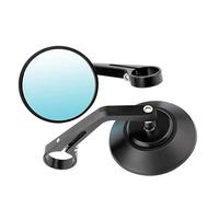 Specchietto Retrovisore Specchietto Retrovisore Per Moto Nero 7/8" Rotondo CNC Cafe Racer Parts Side Bar End Moto Per Suzuki GSXR1000 K1 K2 K3 K4 K5 K6 K7 K8