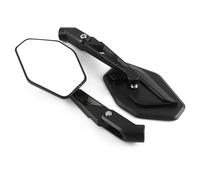 Specchietto Retrovisore Specchietto Retrovisore Pieghevole Per Moto Per BMW C400GT C400X C400 Gt X 2018-UP Specchio Laterale Regolabile Grandangolare Specchietti Laterali(Nero)