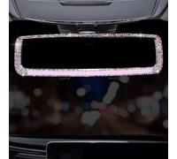 Specchietto Retrovisore Strass Cristallo Interni Auto Bordo Bling Decorazione