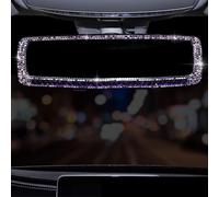 Specchietto Retrovisore Strass Cristallo Interni Auto Bordo Bling Decorazione