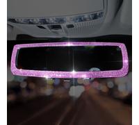 Specchietto Retrovisore Strass Cristallo Interni Auto Orlo Decorazione Universal