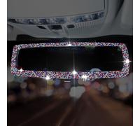 Specchietto Retrovisore Strass Cristallo Interni Auto Orlo Decorazione Universal