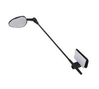 Specchietto retrovisore su casco da bicicletta