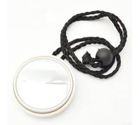 Specchietto retrovisore subacqueo con angolo regolabile e cordino, offre un fissaggio sicuro e un ampio campo visivo (bianco)