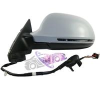 SPECCHIETTO RETROVISORE SX ASF.ELET TER.C/PRIM.C/FAN 8 PIN 5 PORTE AUDI A3 08>10