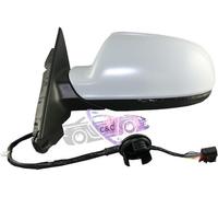 SPECCHIETTO RETROVISORE SX ELET TER RIP.C/FAN 10 PIN C/PR 5 PORTE AUDI A3 10>12
