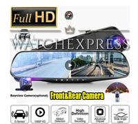 SPECCHIETTO RETROVISORE TELECAMERA AUTO MONITOR DVR VIDEO AUDIO REGISTRATORE HD