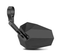 Highsider Specchietto terminale manubrio Stealth-X5 corto Nero