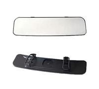 Specchietto Retrovisore Universale per Auto e Camion Antiriflesso Clip panoramico per Specchio Retrovisore Interno a Angolo Largo (Specchio Bianco/Grandangolare)